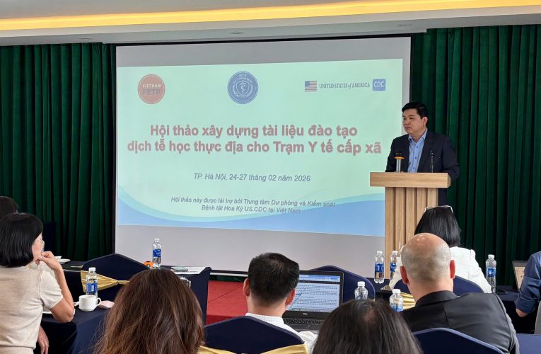 Tăng cường năng lực dịch tễ cho Trạm Y tế cấp xã: tuyến đầu trong giám sát và đáp ứng dịch bệnh cộng đồng