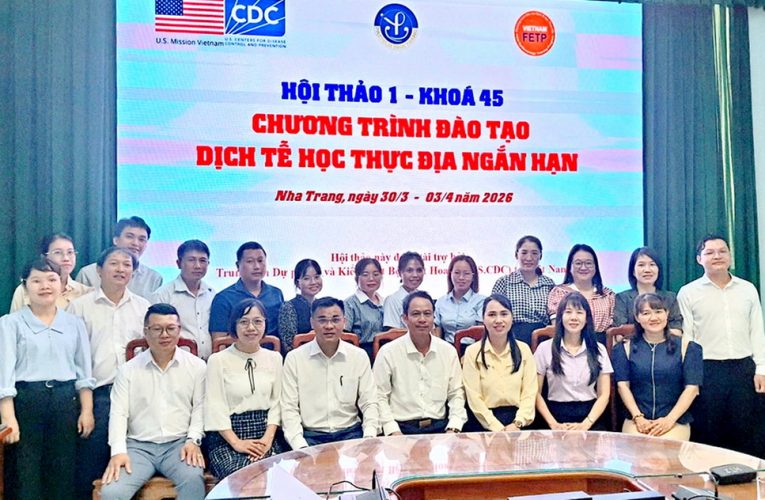 Khai giảng khóa đào tạo Dịch tễ học thực địa cơ bản 45 (FETP SC45) tại khu vực miền Trung